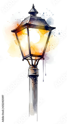 Vintage Street Lamp Waterco...