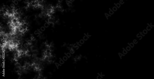 Highly detailed dark grey and white smoke overlay texture on canvas featuring messy abstract clouds and atmospheric subtle backgrounds
