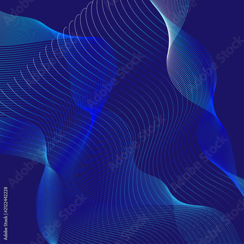 abstract blue background with lines, abstract blue background, 