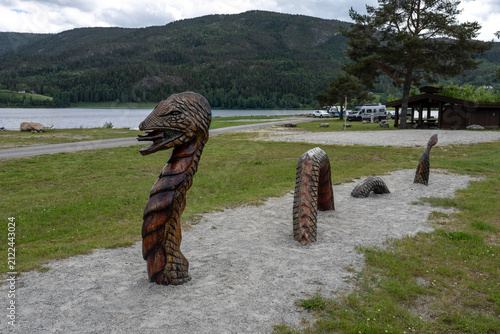 Foto Seljord, Telemark, Norway