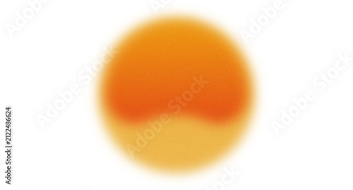 Abstract Glowing Sunset Gradient Background with Grainy Noise Texture