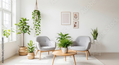 Serene Haven: Sunlight Bathes Verdant Seclusion