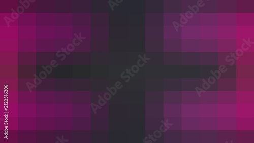 Abstract background featuring a dark pixelated grid pattern with vibrant magenta highlights, ideal for technology themes, digital art, and modern creative graphic design work.