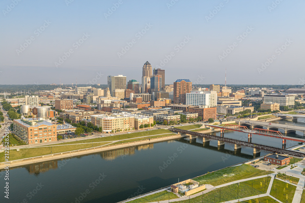 Fototapeta premium Des Moines, Iowa State Capitol