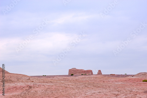 Yardang Landscape of Ghost City, Gobi Desert in Xinjiang, China