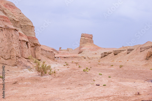 Yardang Landscape of Ghost City, Gobi Desert in Xinjiang, China