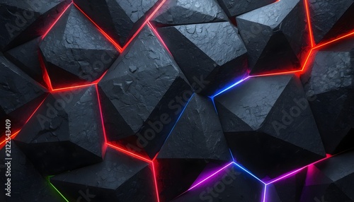 red abstract background