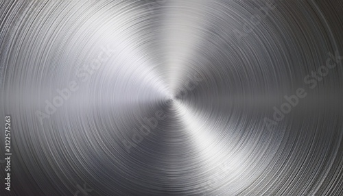 silver metal brushed texture background shiny radial shape brushed metal texture round polished silver metallic surface background