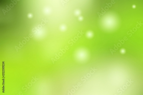 green bokeh background blue light 