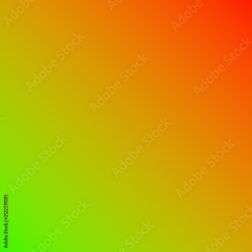 Gradient background transitioning from green to orange hues colorful display