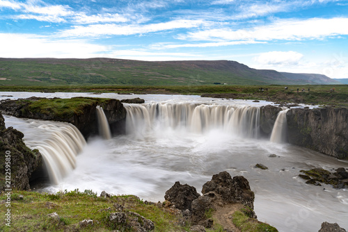 Принти на полотні Godafoss Wasserfall Island
