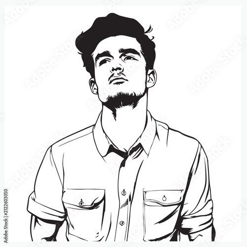 man wearing a shirt