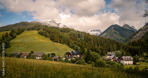 Scenic Mountain Landscape in Krakau, Austria