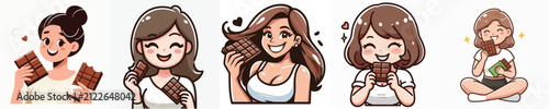 A beautiful and cute woman.