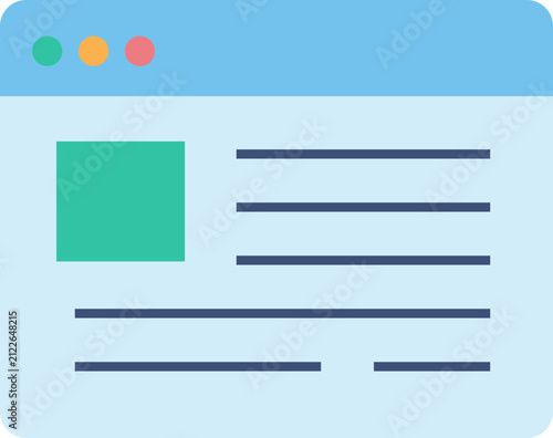 web browser window interface clipart vector shape