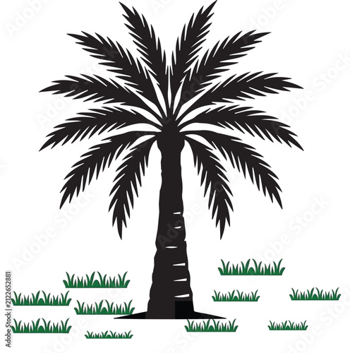 Palm Sap Harvest Vector