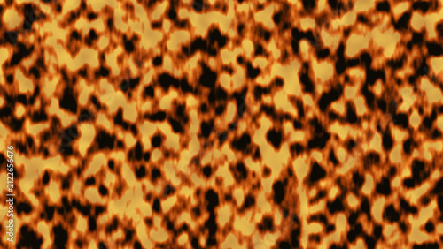 Tortoiseshell pattern texture background. Abstract brown and black organic spotted design.