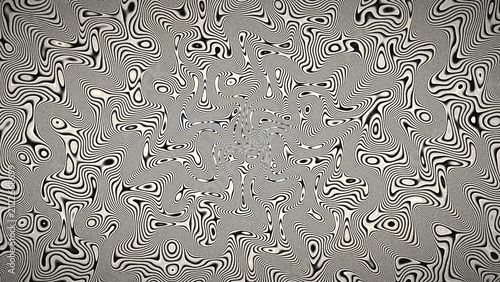Intricate topographic line pattern with abstract organic wave shapes.