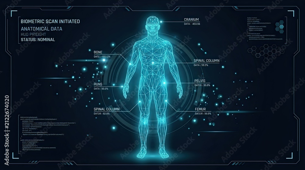 Fototapeta premium 3d rendered illustration of a human body