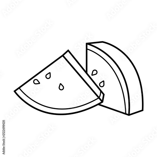 Watermelon illustration design