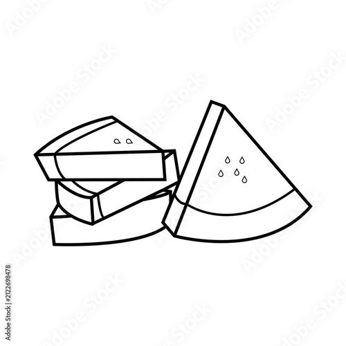 Watermelon illustration design