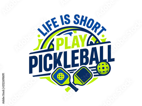 Play Pickleball Sport Graphic Design