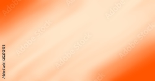 Abstract orange gradient brush composition on isolated cream background with elegant modern minimal artistic style.