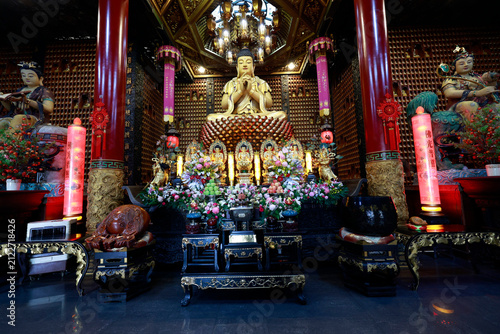 Fotografie Van Phat Pagoda, or Temple of the 1,000 Buddhas