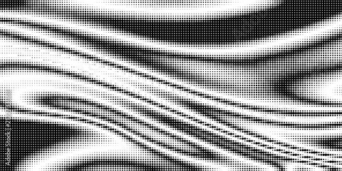 Distressed halftone gradient background. Grunge gritty noise texture. Retro pixelated backdrop. Dirty sand and grit wallpaper. Vector aged speckled surface. Anime or manga style comic textured overlay