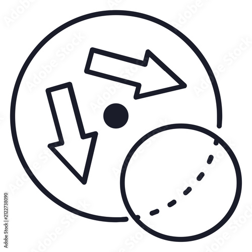 Decoherence Outline Icon