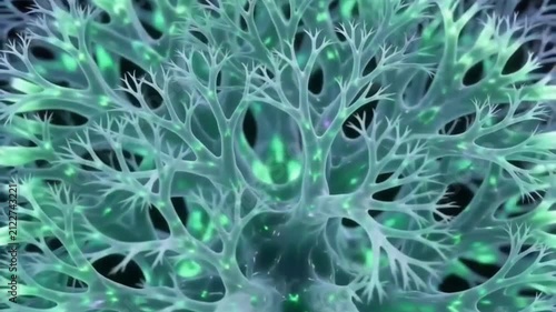 green abstract background