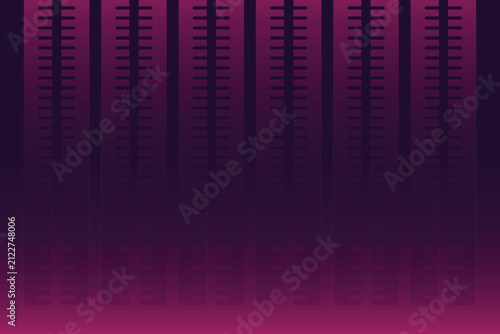 Abstract Geometric Pattern Technology With Purple Gradient