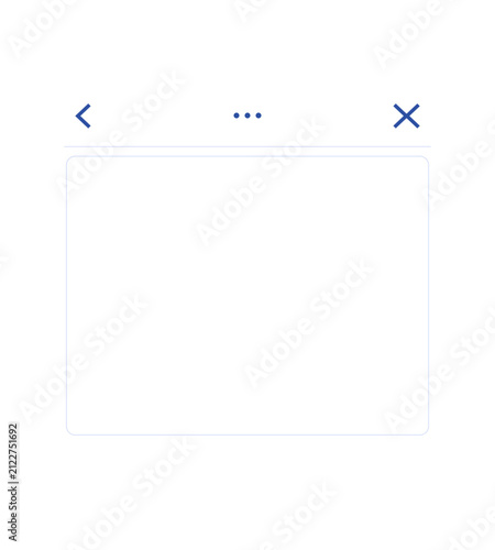 Checklist paper note element 23, vector flat graphic illustration for planner and to do list design