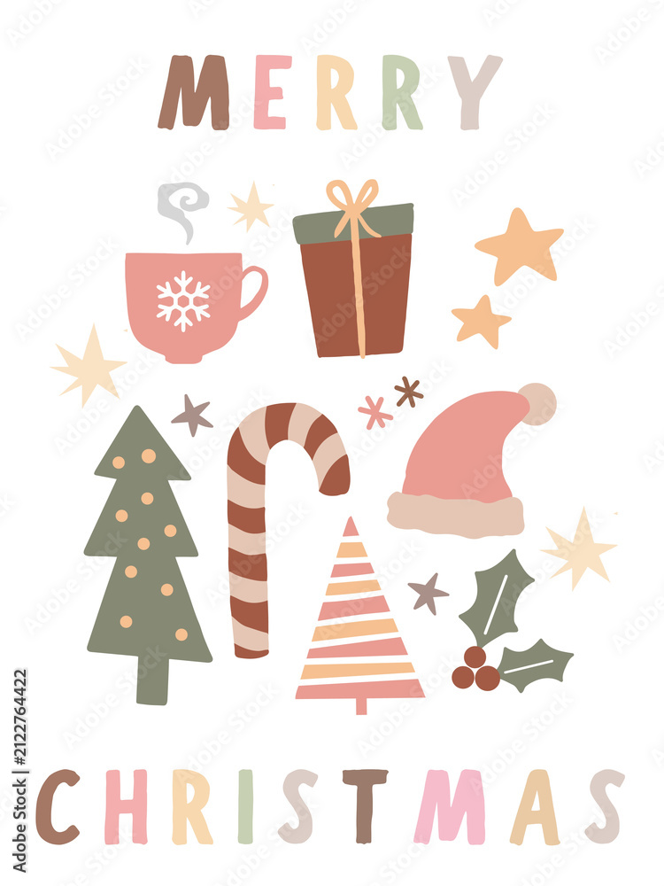 Fototapeta premium Merry xmas