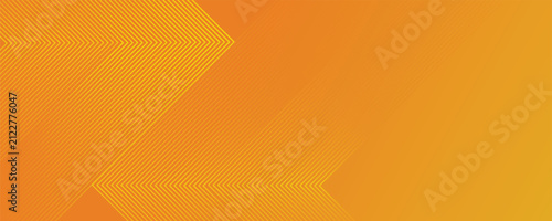 Modern Orange Abstract Background with Diagonal Chevron Line Pattern