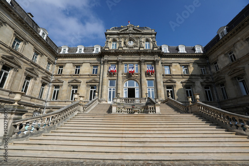 Le bâtiment de la préfecture à Lille