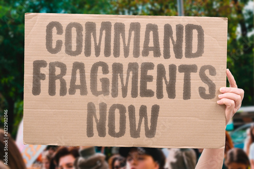 Konstfotografi "Command Fragments Now" Describe the broken chain of accountability in AI warfare