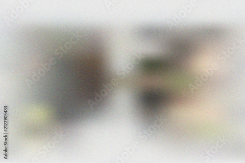 Obraz na plátne Ambiguous abstract shapes form a contemporary blurred soft focus texture for var