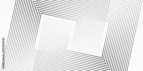Vector White geometric pattern transparent background with diagonal lines design. Eps 10