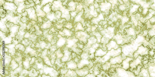 Green Gold Veined Marble Texture Background