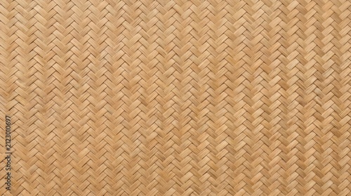 Seamless texture of woven bamboo basket weave