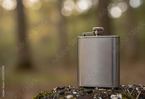 Stainless steel hip flask w...