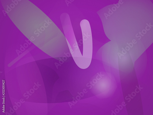 Abstract Purple Background with Soft Glowing Shapes and Smooth Fluid Elements