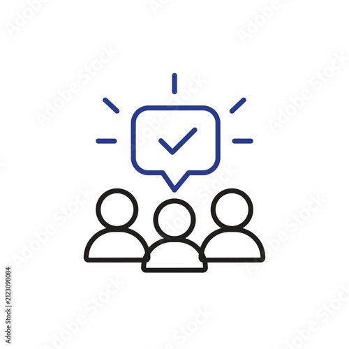 Icon solutions. Collaborative Solution. signboard instructions. assistants, optimization, and management. Isometric design style.