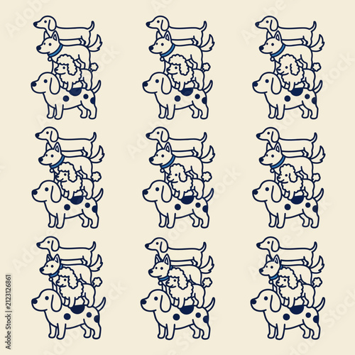 Minimalist Aesthetic Blue Line Art Illustration Featuring Continuous Stroke Style for Contemporary Decor