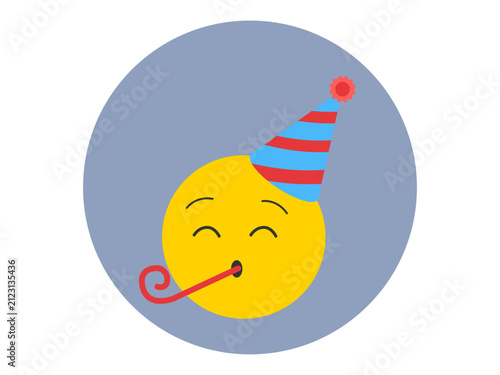 Celebrate icon. Celebration icon design. Flat vector icon.