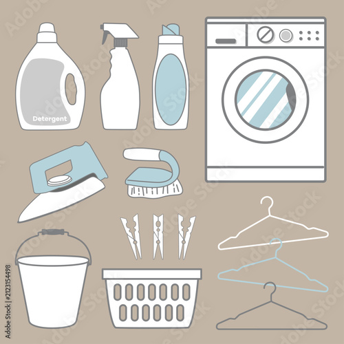 Everyday Clothes Washing Equipment Set