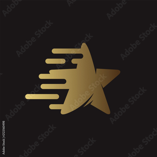 Star logo vector template illustration