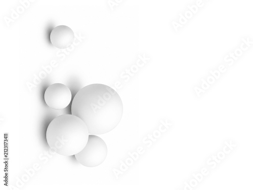 Minimal White 3D Spheres in Satellite Trail Composition