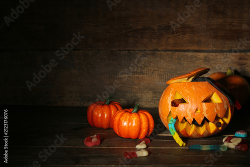 Pumpkins for Halloween cele...